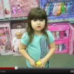 Little girl goes on rant about pink toys