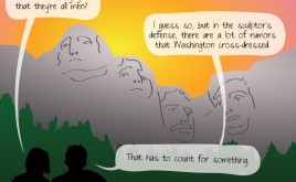 "Mount Dragmore" Comic